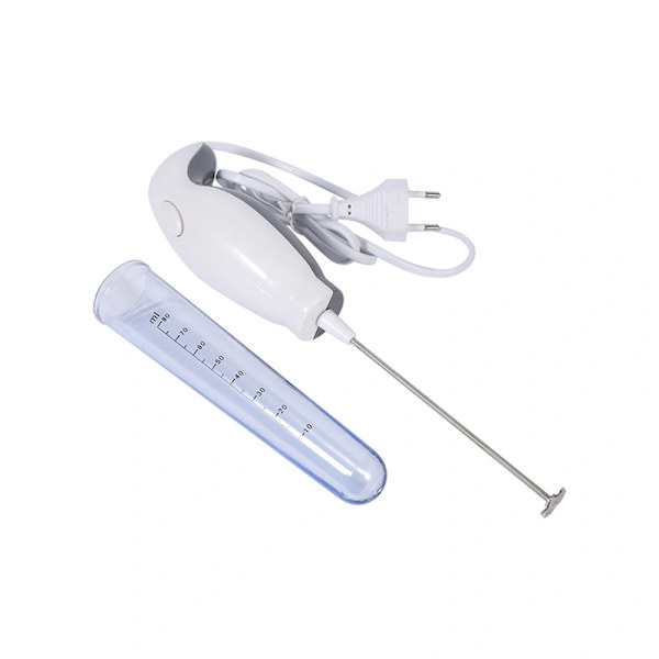 Hushålls Elektrisk Handmixer Plug-In Slushies Juices Såser Mixer För Baby White and Gray