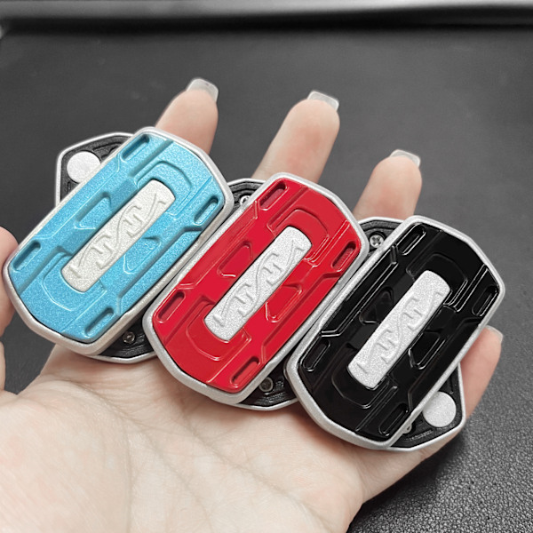 Magnetic Sound Range Slider Fidgets Toy Avkopplande Dekompressionsleksak För Kvinnor Män Black