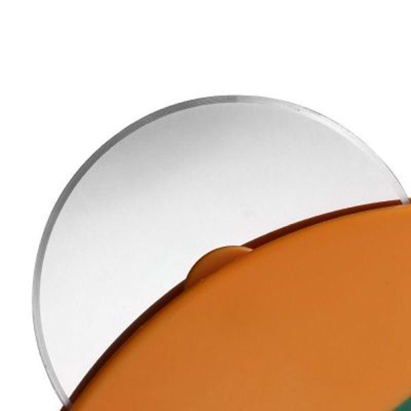 Pizzaskärhjul Superskarp Lätt att rengöra Slicer Kökspryl med skyddande bladskydd