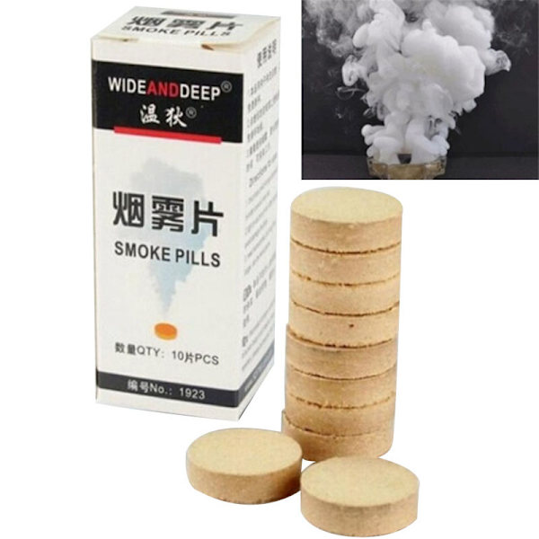 White Combustion Smoke Cake White Smoke Effect Bombfotograferingshjälpmedel 20 Pcs