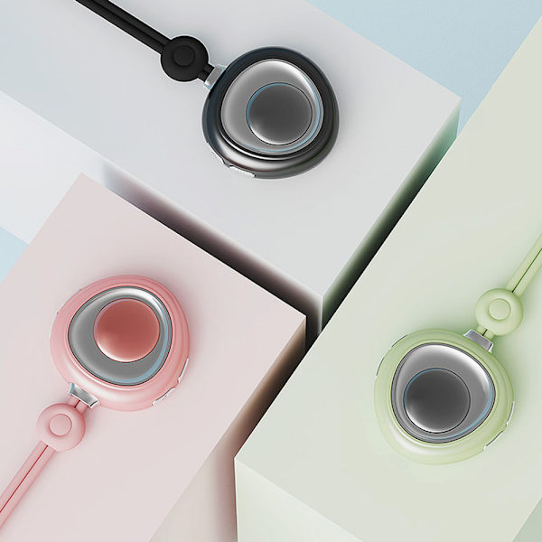 Dubbelfrekvens Pulser Nack Massager 45° Persistent Uppvärmning Vikbar Nack Device För Shopping Black Basic Model
