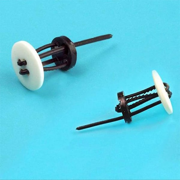 Snabbsömnadsverktyg Multipurpose Inget behov av att sy Knapp Snabbsömnad Tillbehör för skjortor Tröjor Byxor Black 30pcs
