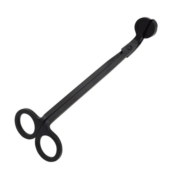 Ljussax i rostfritt stål för doftljusälskare Candle Wick Trimmer Ljustillbehör Black