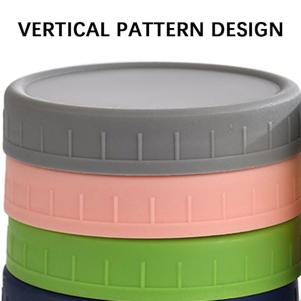 12 st Färgade Plastburkslock 86mm/70mm Flerfunktions Återanvändbara Konserveringsburkslock För Kök 86mm