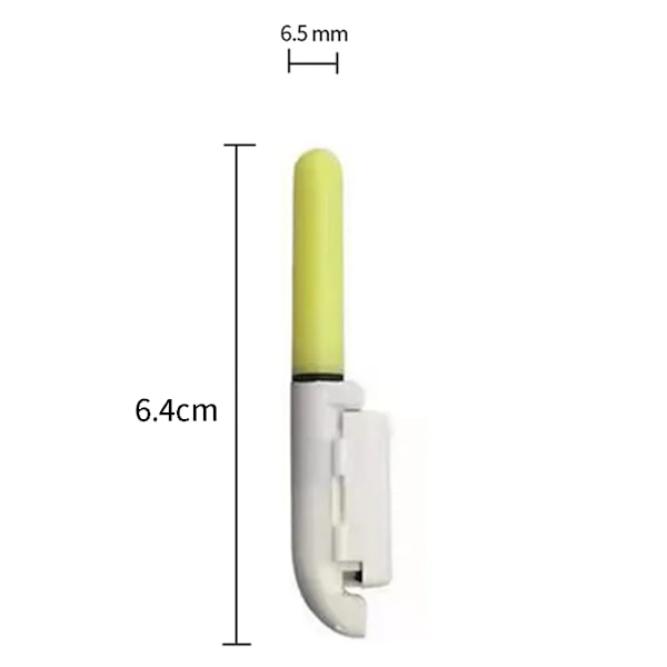 Nattfiske Spö Ljus Bärbar Klämma Typ Fisk Attraktion Lång Gjutning Havsspö Fiske Elektronisk Stick Green 425-Large