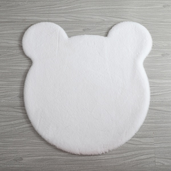 Soft Area Matta Fluffig Söt Matta Special Shaggy Matta För Sovrum Vardagsrum Heminredning Milky 45cm