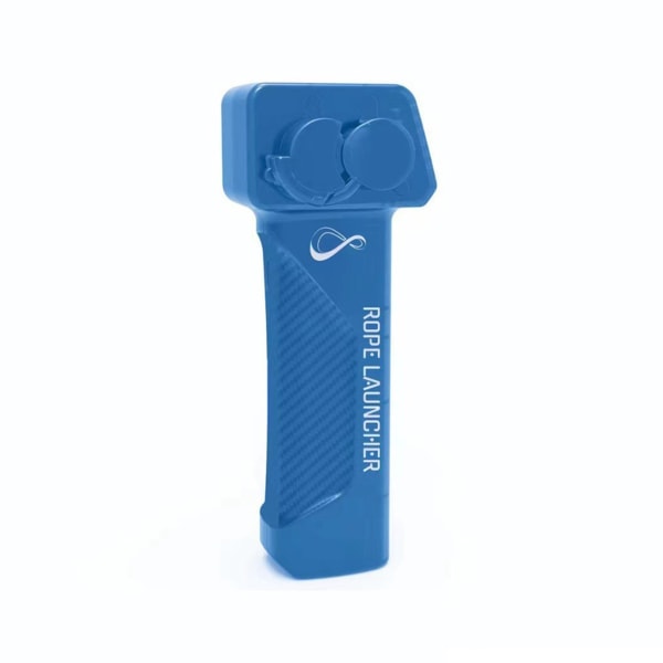 Handhållen Lysande String Shooter Leksak Multifunktionell Cat Teasing Toy För Kattungar Kat Blue