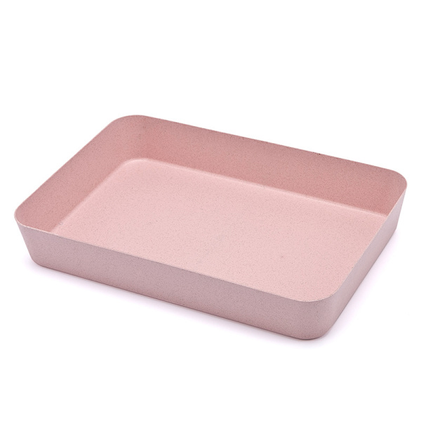 Organizer Brickor Multifunktionell förvaringslåda Slitstark behållare för kök sovrum badrum Beige S
