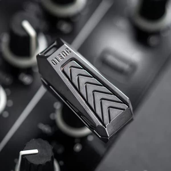 3-lagers Push-Pull Typ Fidgets Sliders Personlig stress relief Push Card-leksak för utomhusbruk Black