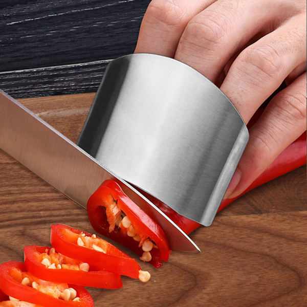 Frukter Finger Guarding Cutter Justerbar Bärbar Grönsaker Säkerhet Cutter För Hus Double