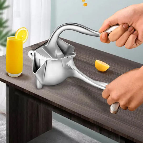 Hushållens handhållna pressjuicer Hållbar icke-elektrisk juicepress för citronapelsiner 360g