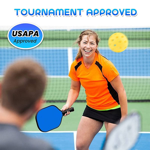 Elastiska strängar Pickleball Trainers Halkfri bastennisträningsverktyg för självträning Orange