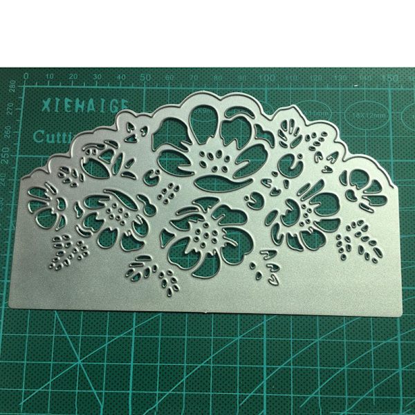 Kolstål Skärverktyg Pappersskärning Stencil Präglingsverktyg För DIY Scrapbooking Fotoalbum Papper Silver