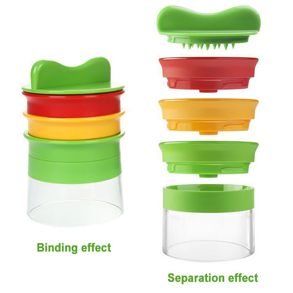 Tri-blades Grönsaksfrukt Spiral Slicer Cutter Skalare Handhållen För Kök Hem