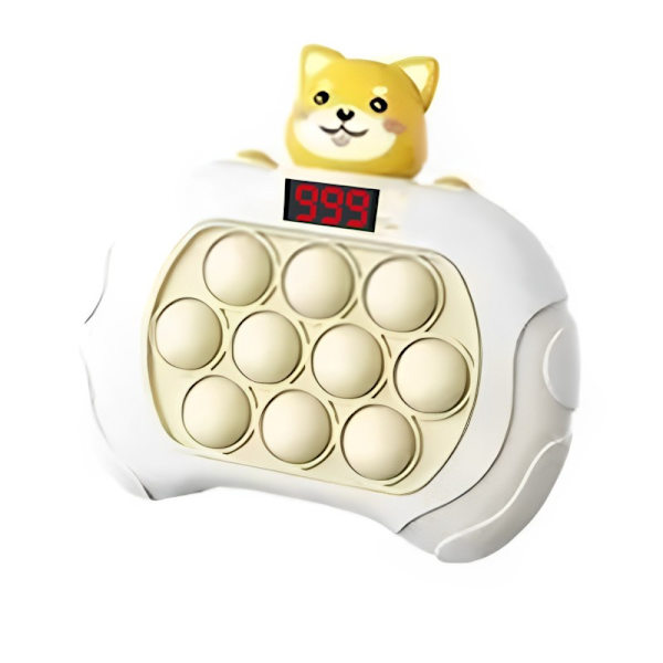 LED-skärm Press-typ Board Toy Drop-resistens Minnesfunktion Leksaksplatta för pojkar Flickor Shiba Inu