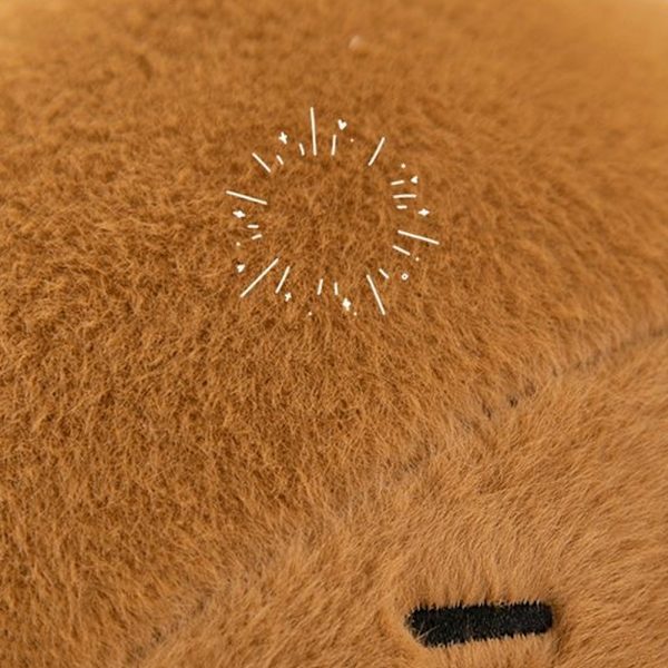 Capybaras Snot Infällbar plyschdocka Bekväm plyschfyllning Skastkudde för barn Pojke Flicka Kvinnor Män 30cm