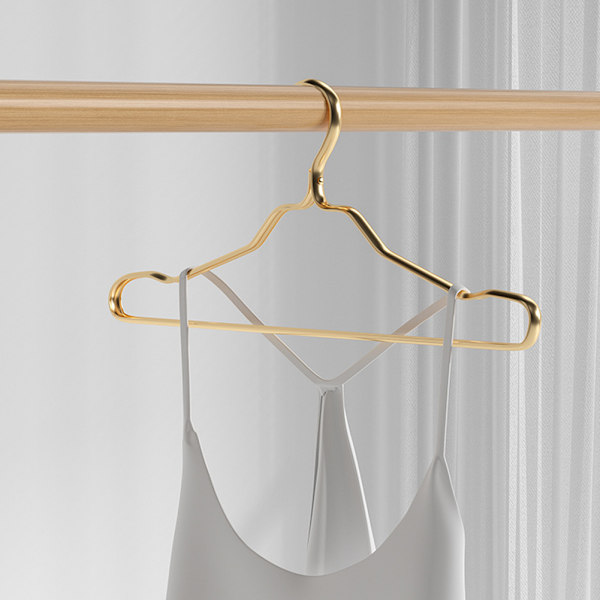 Aluminiumlegering Tjock Klädställ Vuxenkläder Butik Klädställ Hem Klädstöd Silver