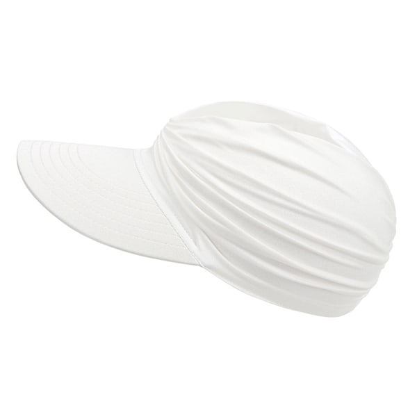 Sommar Dam Solhatt Hopfällbar Stor Brätte Solskärm Hattar Dam Sommar UV-Skydd Strandkeps Bright Red