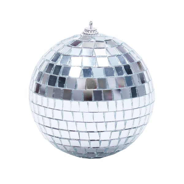 2/3/4 cm Silver Mirror Discos Ball Shining Lasers Glaskulor Hem Julfest Dekor 2cm