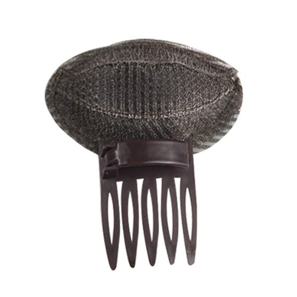 2 ST Puff-hårhuvudkuddar Osynligt fluffigt hårspänne Slitstarkt Långvarigt Lättviktigt Användbart verktygsdräkt för kvinnor Coffee Color