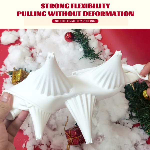 DIY Julkaka Silikon Stencil Endelad Julgransmousse Göra Julbakning Silikonstenciler Mallar 8 Even Cone Christmas Tree DG-123