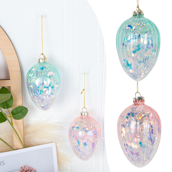 2 st Easter Temperas hängen Vivid Meningsfull personlig hängande prydnad för hemmet 2PCs