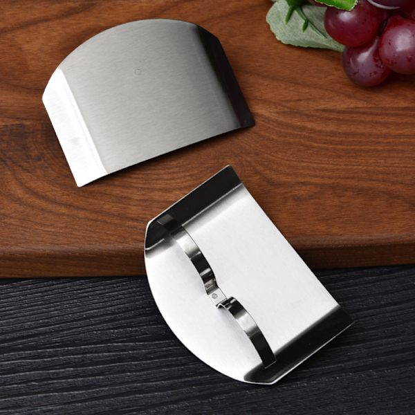 Frukter Finger Guarding Cutter Justerbar Bärbar Grönsaker Säkerhet Cutter För Hus Single