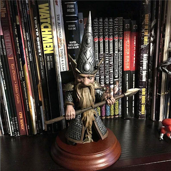1/4 st Harts Gnome Guard Ornament Dvärg Gnome Staty Utomhus Gnome Figuriner Trädgård Trädgårdsdekor 4PCS