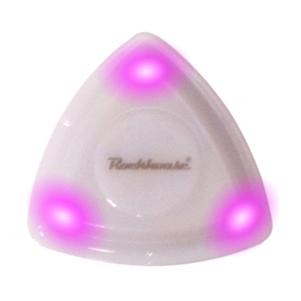 LED-gitarrspelande Pick Tool Personlig glödande gitarrplektrum Gitarrtillbehör UV Generation
