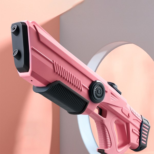 Barn Automatisk Water-Blaster Pojke Elektrisk Vatten Barn Vattenkampleksaker Plast Vattenleksak Blue