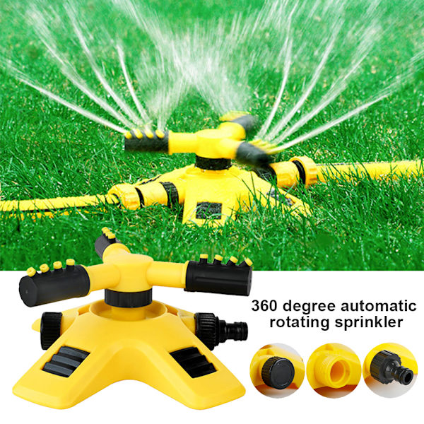 Grässprinkler Automatisk roterande vattensprinkler Bekvämt bevattningssystem 01