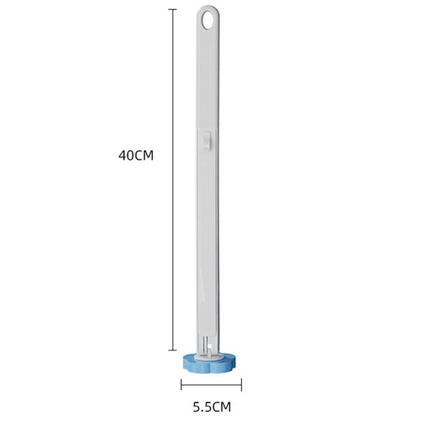 Tvätt gratis set Engångsplatsbesparande toalettrengöringsborste Hemstädmaterial C