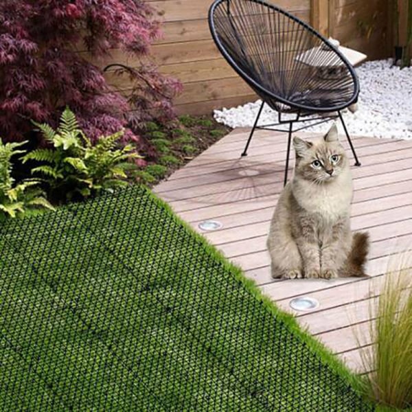 2 meter kattmattor med spikar Prickle strips Anti-kattgrävningspropp för trädgård Skydda växter Blommor