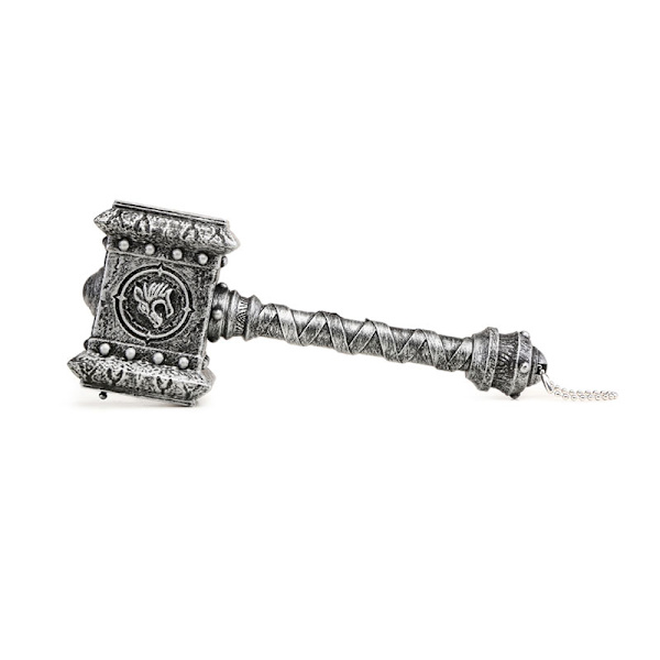 WOW Doomhammer Beers Flasköppnare med ljud Unika födelsedagspresenter för män med skruvmejsel Coola prylar Silver