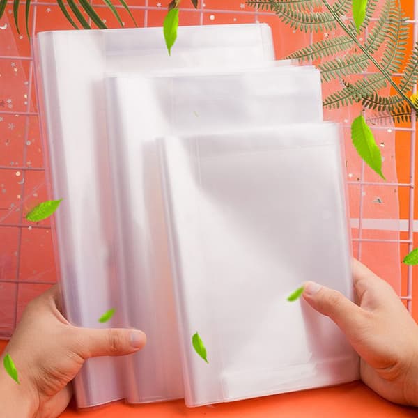 10 st Klar Övningsböcker Skydd Vattentät Dammskydd Böcker Skydd Fullt Skydd Läroböcker Wrapper A4