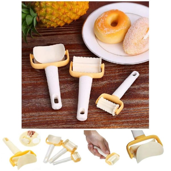 3st/ set Magic Cutter Form Maker Cake Rolling Biscuit Cookies Form DIY Dekor Stamp Tool Kit