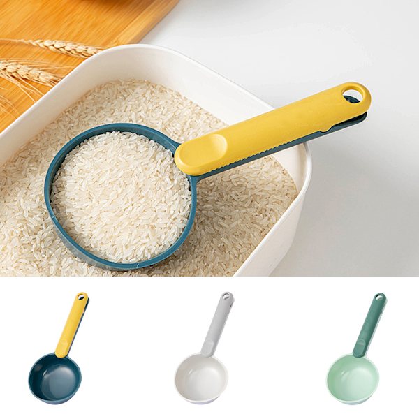 Nordic Multi Functional Scoops Rissked Köksredskap Hem Köksprodukter Gray White