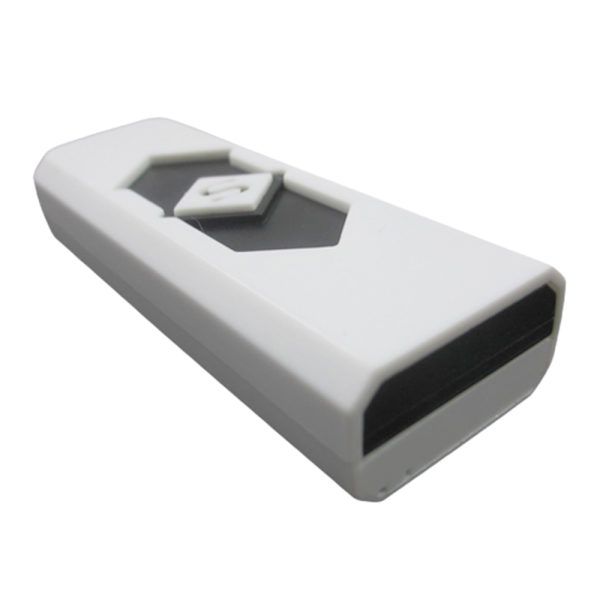 Smart Touch Sensor Elektrisk tändare Bärbar USB uppladdningsbar vindtät tändare White Black Suction Card