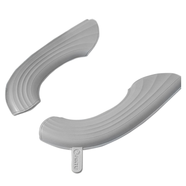 Cover Vattentät toalettsitsdyna med handtag Soft Thicken EVA självhäftande toalettsitsöverdrag Kuddar Gray