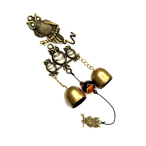 Owl Shopkeepers Entré Wind Chime Lätt Unik hängande dörrklocka Heminredning