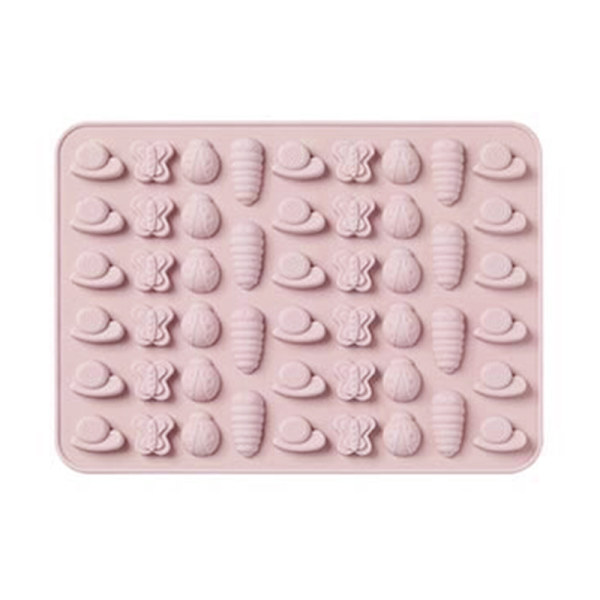 Tecknad söt form DIY Isbricka Choklad Form Bakverktyg för köksbakning Pink Fruit Alliance