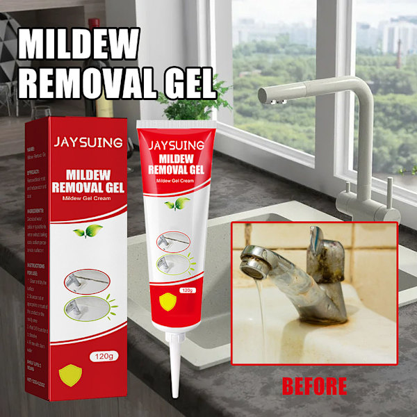 120g Ceiling Wall Remover Gel Långvarig skyddande formar Jel för badrum 120g