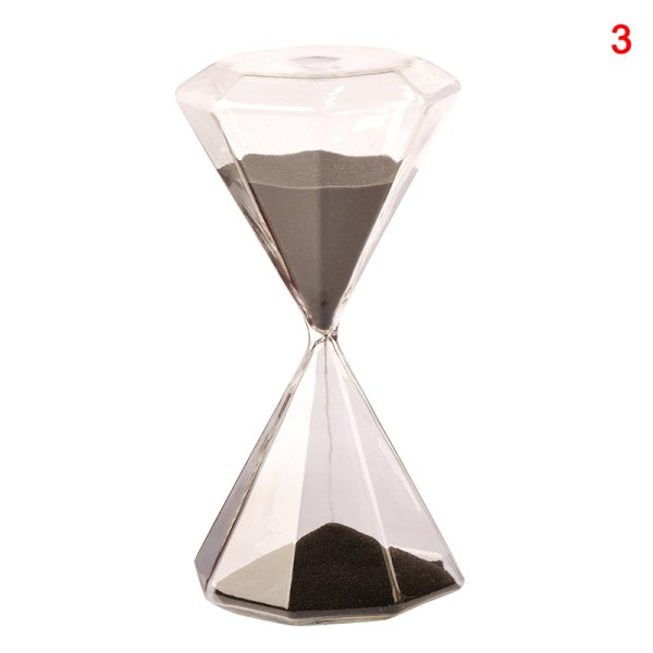 Timglas Sand Timer Sand Klocka Timers för rum Kök Office Decor Time Management Tool 3