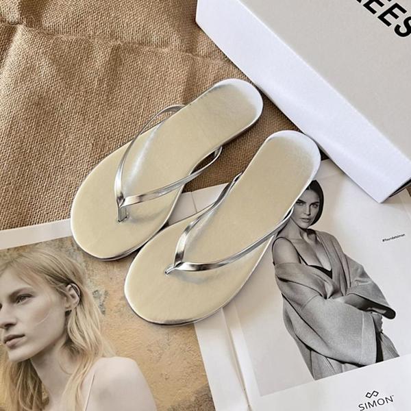 Varvastossut naisille Sandaalit Muoti Rento Slip On Pehmeät kesäkengät Yksivärinen Juhla Ranta Naisten Jalkineet Red 39
