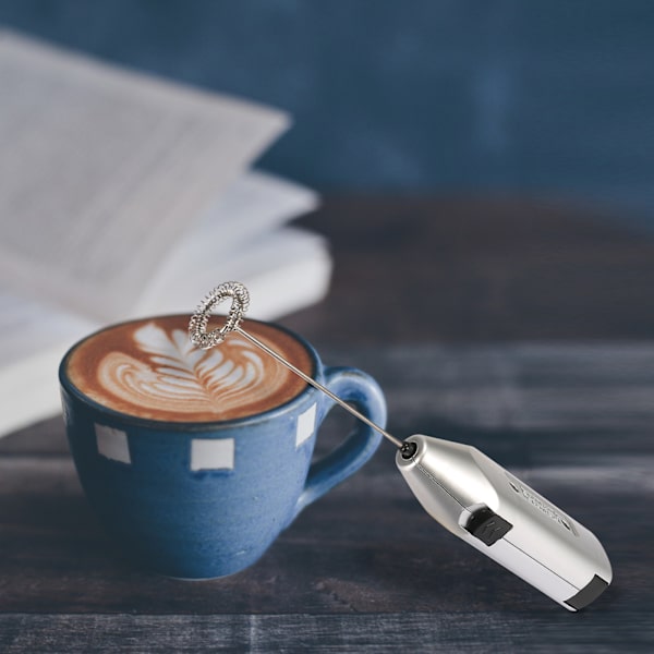 Handhållen elvisp Mjölkskummare Mini Elektrisk omrörarstav Kökstillbehör Coffee