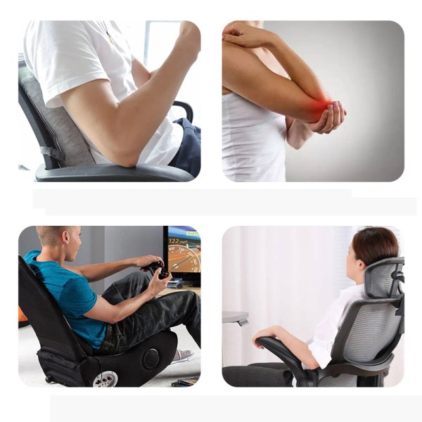 Stol Armstödsdyna Multifunktionstvättbart armstöd Mjukt Memory Foam Armbågskudde för hemmakontor