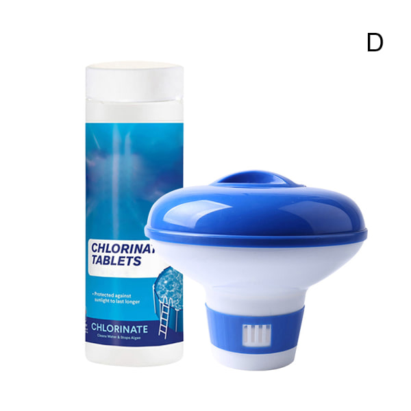 Poolrengöring Brustabletter med klor Multifunktionell poolklarare Säkert Effektivt rengöringsmedel för spabadkar D