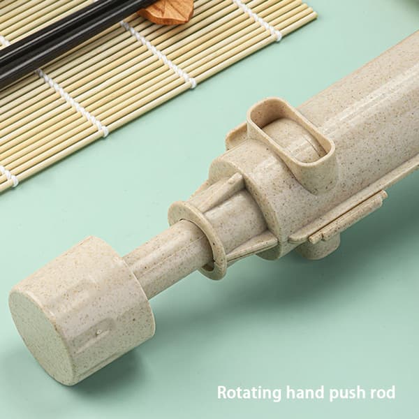 Plast Sushi Making Form Lätt Sushi Rolling Making Tool för Sushi Älskare Black
