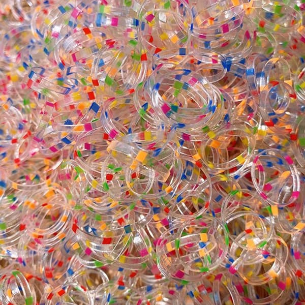 Engångshårband av gummi, högt elastiskt, matchande hårrep för kvinnor, flickor 1