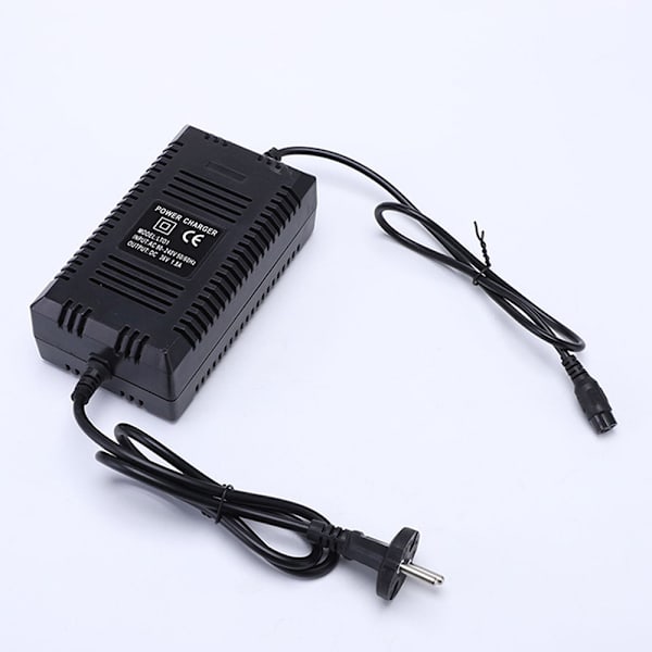 36V batteriladdare med EU-kontakt Multipelskydd batteriladdare för bly-syra batteri EU plug